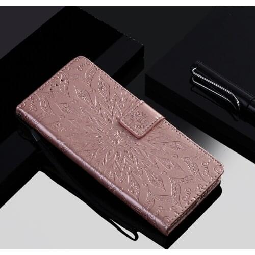 PU Leather Sunflower Case for fundas Xiaomi Mi 9 Mi9 Mi 10 / Redmi K20 K30 Note 8T 8 9S 9 Pro Cases Cover + Card Holder