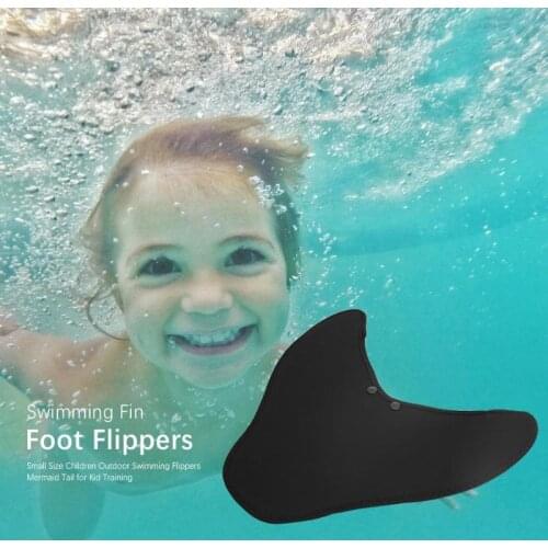 Children Outdoor Swimming Flippers Mermaid Tail Diving Monofin for Kids Training Learning Kids Learning Accessories