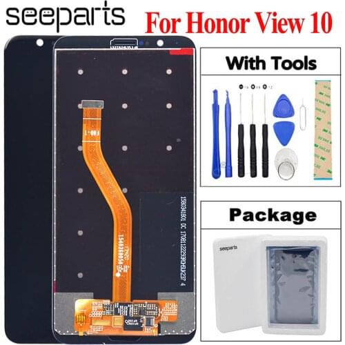 For Huawei Honor V10 LCD Display Touch Screen Digitizer Assembly Replacement For Honor View 10 BKL-AL00 BKL-AL20 / BKL-L09 LCD