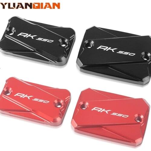 For KYMCO AK550 AK 550 2017 2018 2019 Motorcycle accessories Gas Fuel Tank Filler Oil Cap Cover Front Brake Fluid Reservoir
