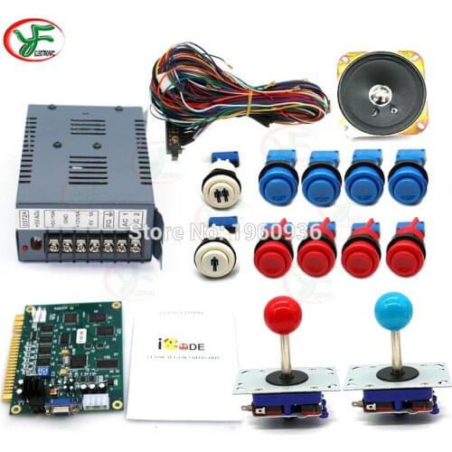 Classic 19 In 1 60 In 1 Multi Game Board With ZIPPY Style Joystick Push Button Jamma Wiring For Arcade DIY Cocktail Cabinet