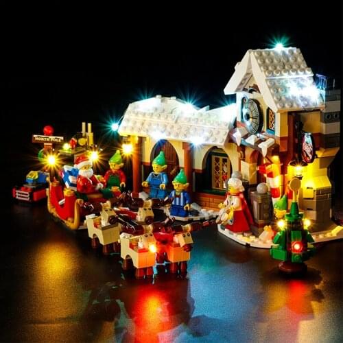 LED Light Up Kit For 10245 Santas Workshops (Only LED Light, No Block Kit)