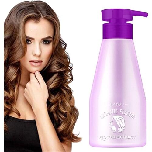Flower Extract Conditioner Curl Enhancer Anti-frizz Smooth Hair Tips Nourish Strengthen Hair Lasting Steretype Hairstyle Elastin