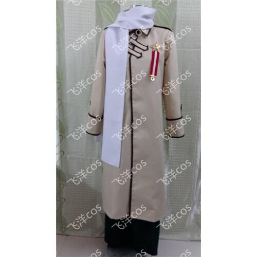 Axis Powers Hetalia APH Russia Ivan Braginsky Cosplay Costume Custom Made Army Uniform