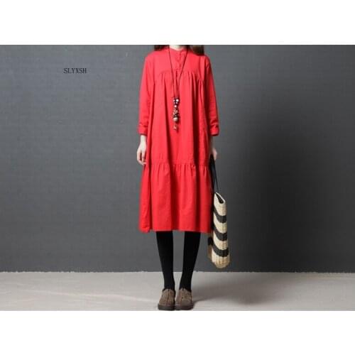 Fashion Maternity Dresses Plus Size Pregnant Dress autumn winter Pregnancy Middle Dresses Gravida Clothes for Pregnant Women