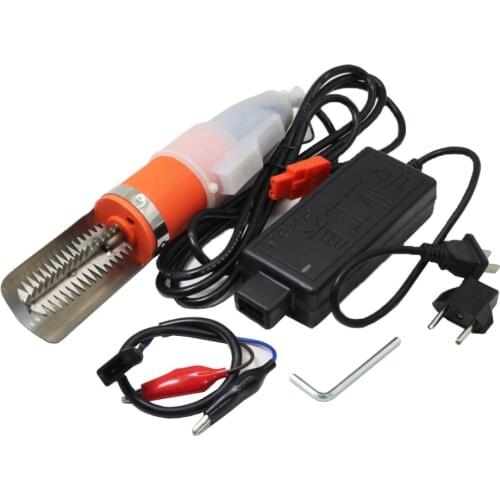 AC 100V-240V Powerful Electric Fish Skin Scaler Descaler Scale Scraper Knife Fishscale Seafood Tools