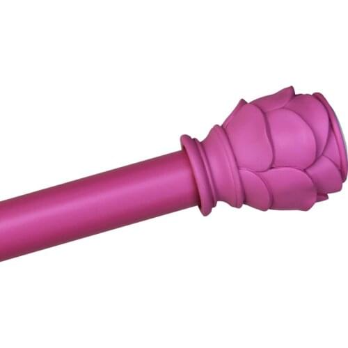 New Arrival Princess Extendable Adjustable Spring Tension Rod Rail Pole Window Curtain Shower Curtain Wardrobe Bathroom Products