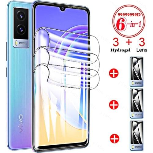 Front Soft TPU Hydrogel Film Lens Camera Glass for Vivo V21E V21 5G V 21 20 V20SE V20 Pro SE V20Pro Full Cover Screen Protector