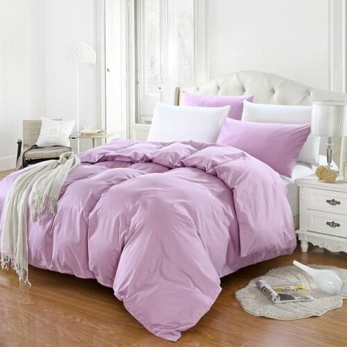 100% cotton Luxury Twin FUll Queen king size Duvet cover bedding solid color quilt cover No quilt Comforter Cover 1pcs