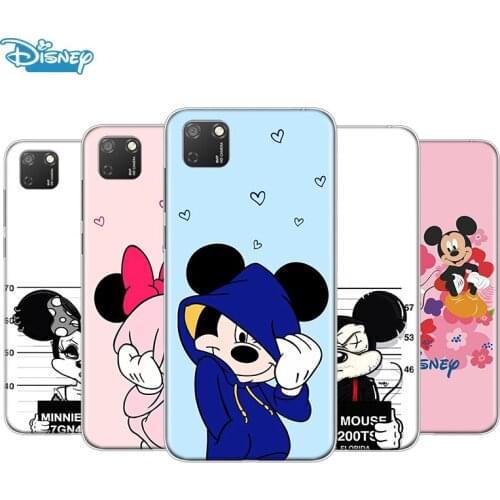 Transparent Cover Mickey mouse love For Honor 9 9S 9A 9C 9X 9N 9i V9 10 10i 10X X10 Lite Pro Shockproof Phone Case