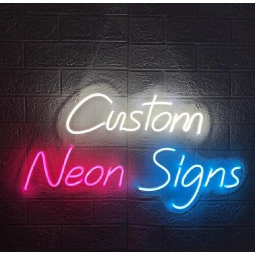 Rgb Led Custom Neon Sign Light Ins Wall Decor 12V 3D waterproof Outdoor Wedding party marriage decoration