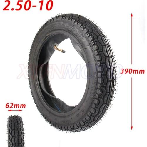 2.50-10 Inner tube tires for front or rear tires 10 inch tires 10 inch motocross pit bike Road tires