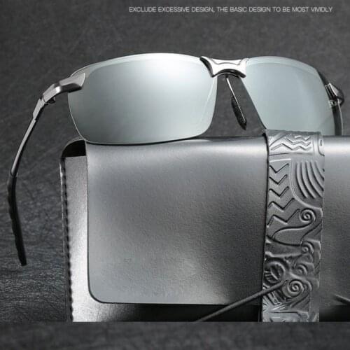 Photochromic Fishing Sunglasses Men Polarized driving Chameleon Glasses Male Change Color SunGlasses Day Night Vision Driving