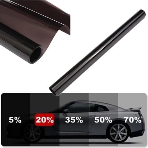 50x600cm Car Window Tint Film Glass VLT 1% 5% 15% 20% 30% 35% 50% Roll 1 PLY Car Auto House Commercial Solar Protection Summer