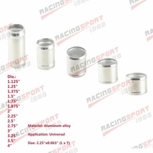 Universal 1.25"/1.375" /1.875"/3.25" Aluminum Hose Adapter Joiner Pipe Connector