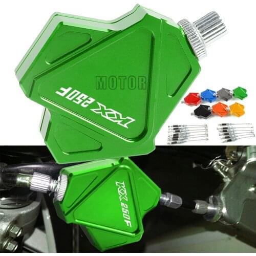 For Kawasaki KX250F 2004-2018 KX250 KX 250 F Motorcycle CNC Universal Dirt Pit Bike Stunt Clutch Lever Easy Pull Cable System