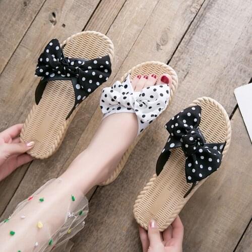 Womens Summer Cool Slippers Outdoor Wear Fashion Korean Butterfly Net Slippers Anti Slip Soft Walking Slipper
