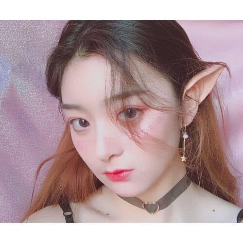 Lan Lightfoot Costume Prop Barley Lightfoot Cosplay Elf Demon Ears Women Halloween Costumes Props Collections Boys Girls