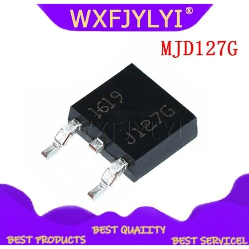 10pcs MJD127G TO252 J127G MJD127T4G TO-252 J127 SOT