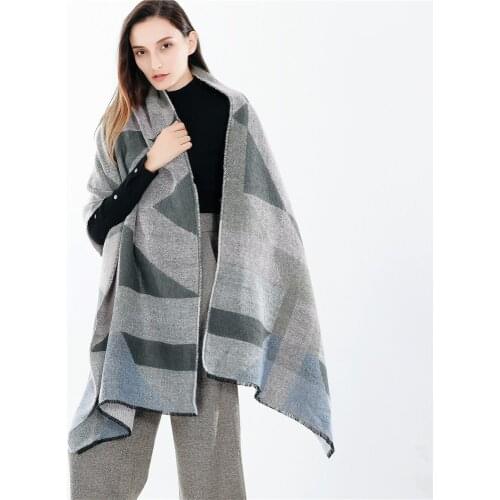 200*80cm Cashmere imitation Shawl Scarf Autumn Winter Scarves Men Foulard Square Hijab Ladies wrap muffler pareo female hijab