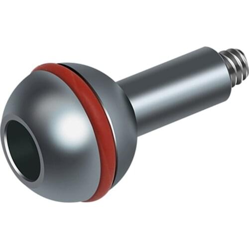 22mm Ball Head Adapter 1/4" Adjustable Screw Fixed Mount for Camera Cage Mic Monitor Video Light Stand Magic Arm Tripod Head