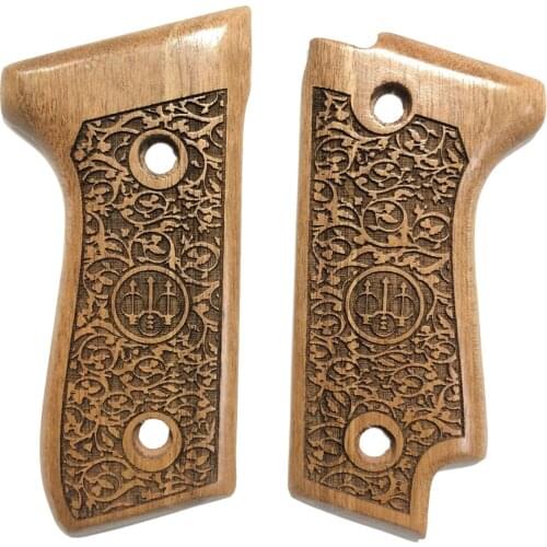 Beretta 92S Beretta With Logo Laser Cut Wooden Grip Mod11