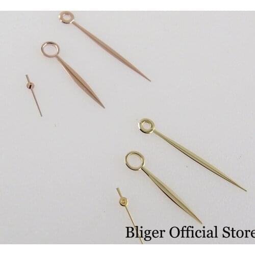 BLIGER Gold/Rose Gold Watch Hand Needles fit ETA 6497 6498 ST3600 3602 Manual Movement