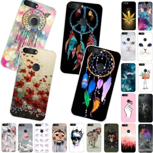 Phone Case For Alcatel 1S Case Soft Cover TPU Silicone Luxury Soft Back Cover Phone Fundas For Alcatel 1S 2019 Covers Bumper