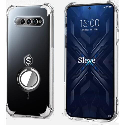 Metal Ring Holder Case For Black shark 4 Heavy Duty Shockproof Airbag Shockproof Cover For Xiaomi Black Shark 4 Pro