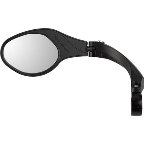 360 Degree Bicycle Mirror Handlebar Mount MTB Road Bike Rearview Safety Cycling Flexible Back Mirrors Folded Blind BC0431