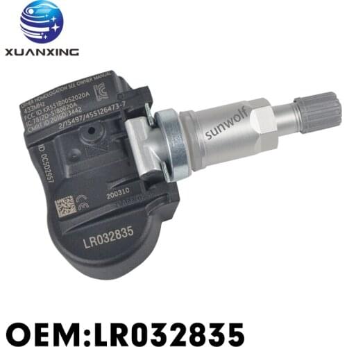 LR032835 Tire Pressure Sensor Monitoring System TPMS 433Mhz For Range Rover Sportc Range Rover Vo-gue Discovery 3