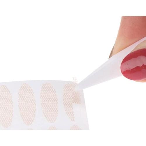 Invisible Double Fold Eyelid Tape Lace Fiber Eyelid Transparent Tool Makeup Self Sticker Big Eyes Beauty Adhesive Y3O7