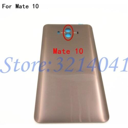 New Original Battery Back Cover For Huawei Mate 10 & Mate 10 Pro Glass Back Battery Cover Housing Replacement Parts With Logo