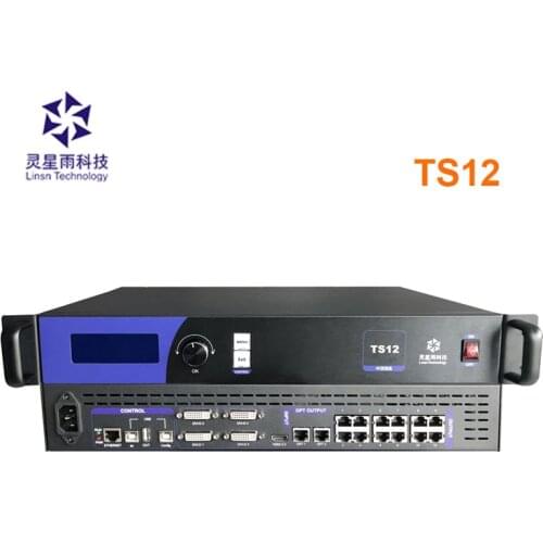 TS12 linsn led software full color sending card support RV908M32 linsn receiveing card for big led screen