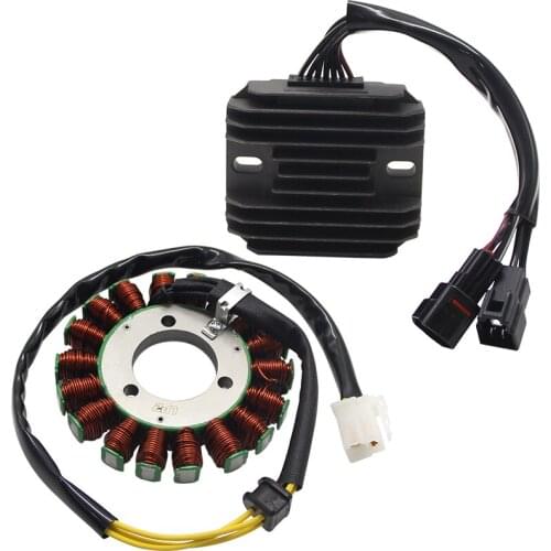 Motorcycle Parts Magneto Stator Coil +Voltage Regulator Rectifier For Suzuki GSXR750 GSXR600 31401-01H00 32800-02H00 32800-21H00