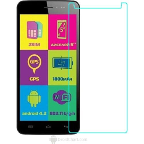 0.26mm tempered glass For Wiko Lenny / Explay Rio / Explay Rio Play screen protector protective front glass +clean kits 4