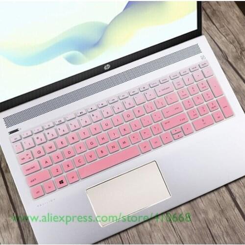 15.6 inch Laptop Keyboard Cover Protector skin for HP pavilion X360 15-BAxxxx / X360 15-BFxxxx Series Notebook