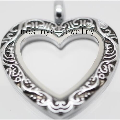 10pcs 30mm magnetic glass locket for floating charms keepsaking Xmas gifts no charms
