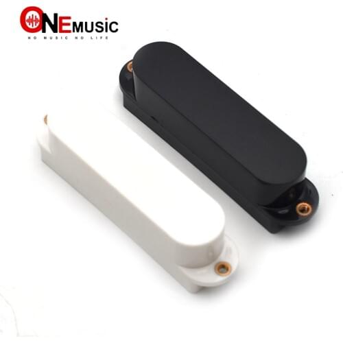 10PCS Single coil Active Pickup Covers/Lid/Shell/Top for Electric Guitar / Black - White for choos