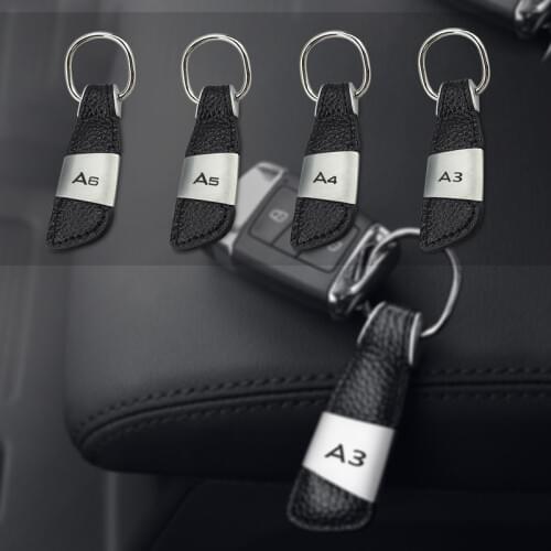 For Audi Car Keychain Accessories for A3 A4 B6 B8 A6 C6 80 B5 B7 A5 Q5 Q7 TT 8P 100 8L C7 8V A1 S3 Q3 A8 B9 S line Car Styling