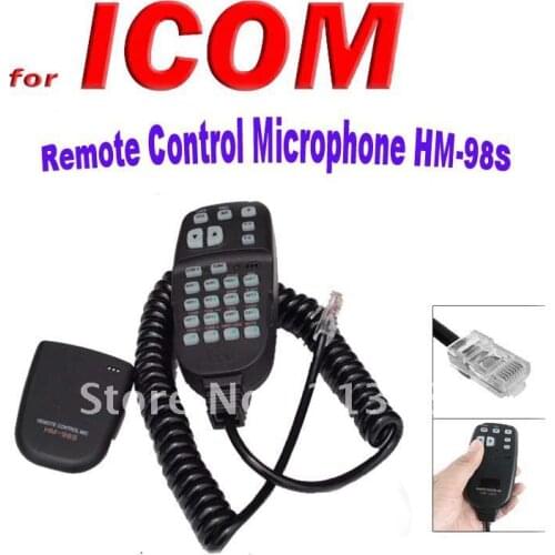 Free Shipping HM133 DTMF Remote Control Microphone for ICOM IC-2200H/ IC-V8000/IC-2100H IC-2710H IC-2800H