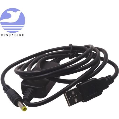 USB DC 5V to DC 12V Up Cable Module USB Power Boost Line Step Up Boost Module Converter Adapter Cable 8W 3.5/4.0/5.5*2.1mm Plug