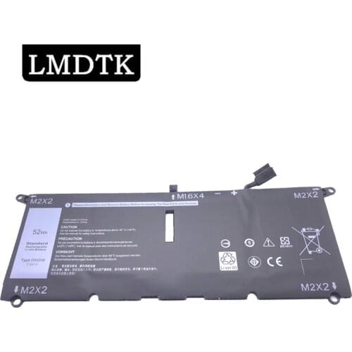 LMDTK New DXGH8 Laptop Battery For Dell XPS 13 9370 2018 Series 9380 2019 H754V G8VCF 0H754V 13-9370-D1605G