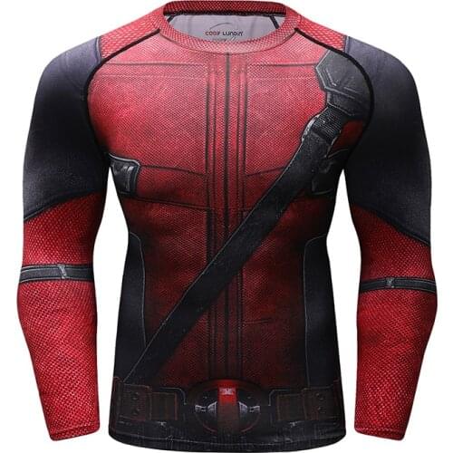 New Design Sublimation Printed Rashguard Custom Compression Shirt Men