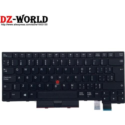 New Original CFB Canadian French Keyboard for Lenovo Thinkpad T470 A475 T480 A485 Laptop 01HX376 01HX416 01HX336 01AX484 01AX443