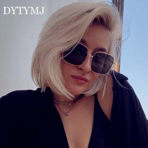 DYTYMJ Luxury Square Sunglasses Women 2021 Retro Glasses Women Brand Designer Sun Glasses Vintage Oversized Oculos Feminino