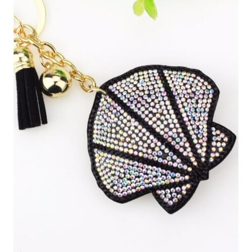 Wholesale AB Crystal Silver & Rhinestone Charms Palm Keychain Fashion For Car Key Ring Accessories