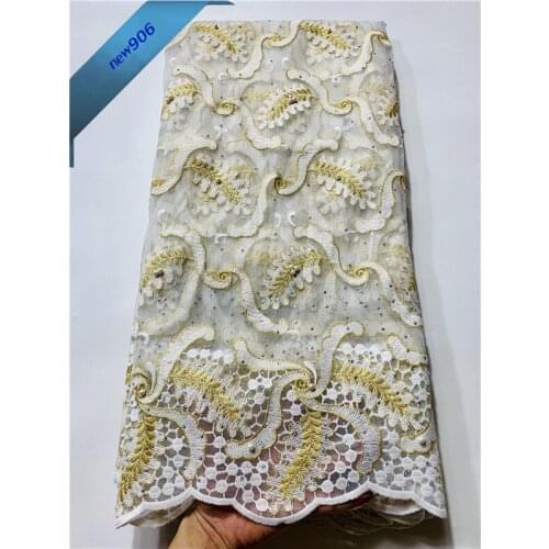 Latest Nigerian French Swiss Voile Lace In Switzerland For Party 2020 green/gold New Design African Guipure Laces Fabric 01