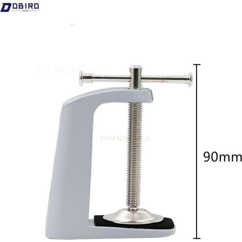 LED gooseneck Light Clips Max Metal Word Fixed Holder Machine lights holding base For Desk Light table lamps DIY Maker