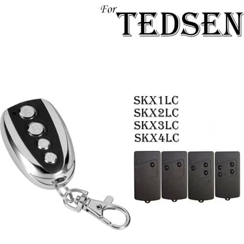 TEDSEN SKX1MD SKX2MD Remote Control Gate Garage Door TEDSEN 433.92MHz Transmitter Key Fob Command